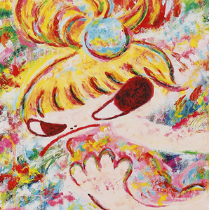 Lot0228】魔法の手 ロッカクアヤコ作品展（ポスター