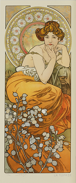 アルフォンス ミュシャ(Alphonse MUCHA)「春（THE SEASON 1900