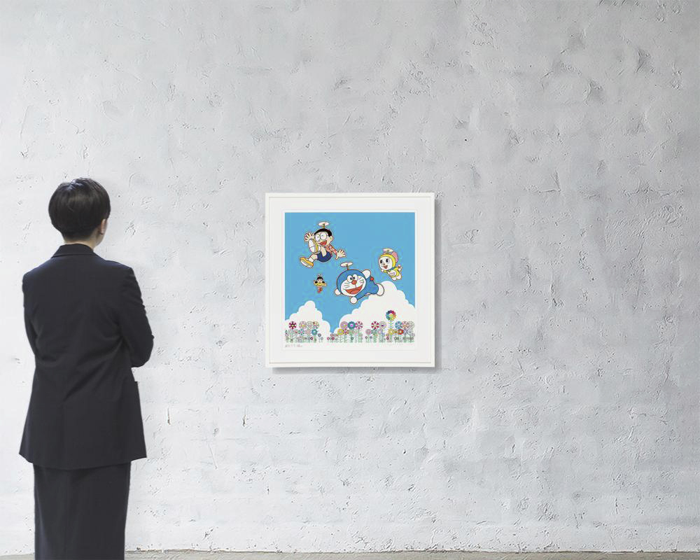 村上隆 版画 青空の下、楽しいね Lot0597】青空の下、楽しいね - 村上 隆 | 第823回 | 株式会社