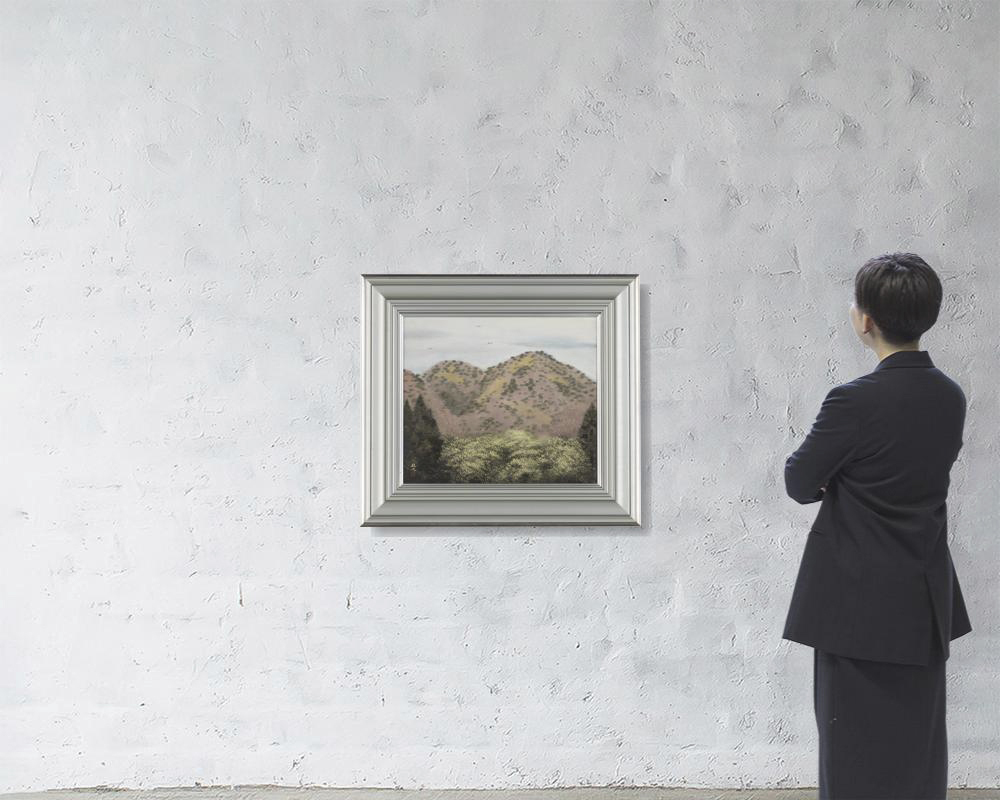 中畑艸人、女性の目覚しい進出を讃えて　明けゆく丘、希少画集画 中畑艸人、女性の目覚しい進出を讃えて 明けゆく丘、希少画集画