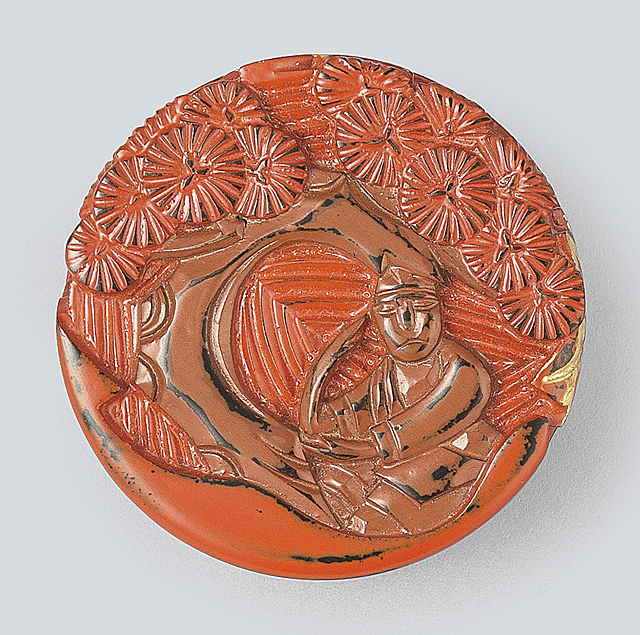 Lot0063】鎌倉彫義経香合 - 五代 川端 近左 | 第832回 | 株式会社毎日