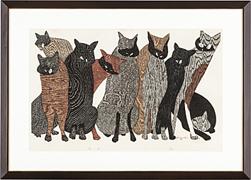 貴重　レア　メキシコ　斎藤清 斎藤清「design made in 1954」 斎藤清「design made in 1954