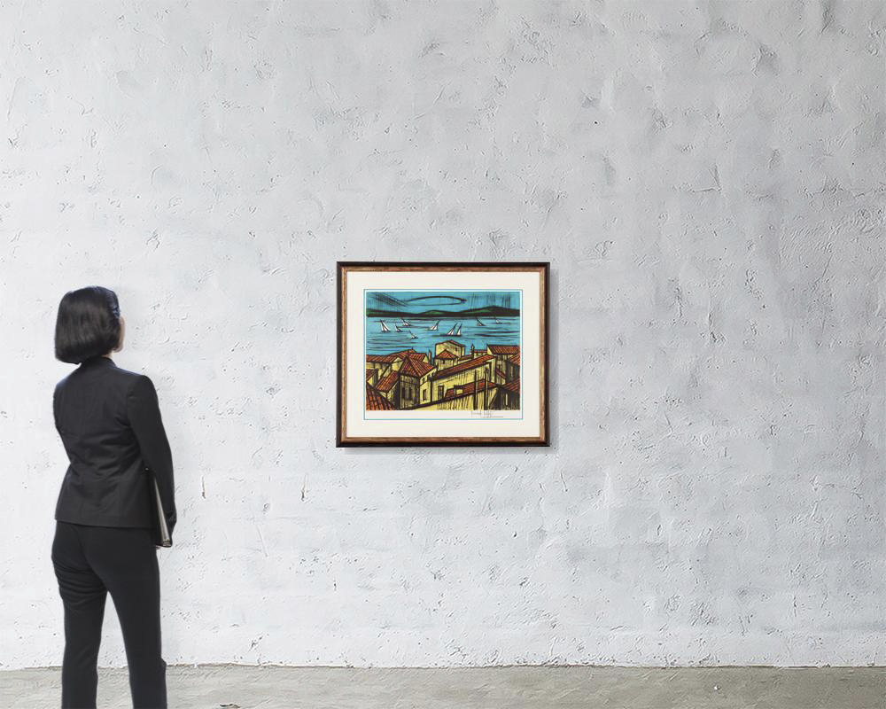 Lot0871]St. Tropez - Bernard BUFFET | No.837 | Mainichi Auction