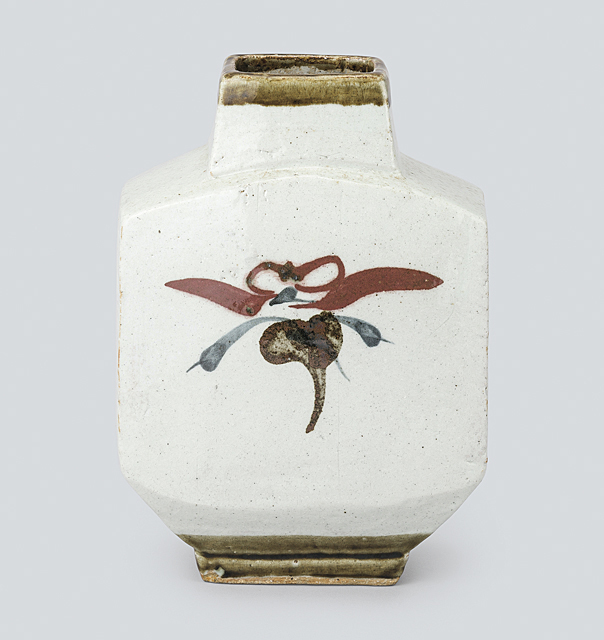 Lot1215】草繪扁壷 - 河井 寛次郎 | 第843回 | 株式会社毎日オークション