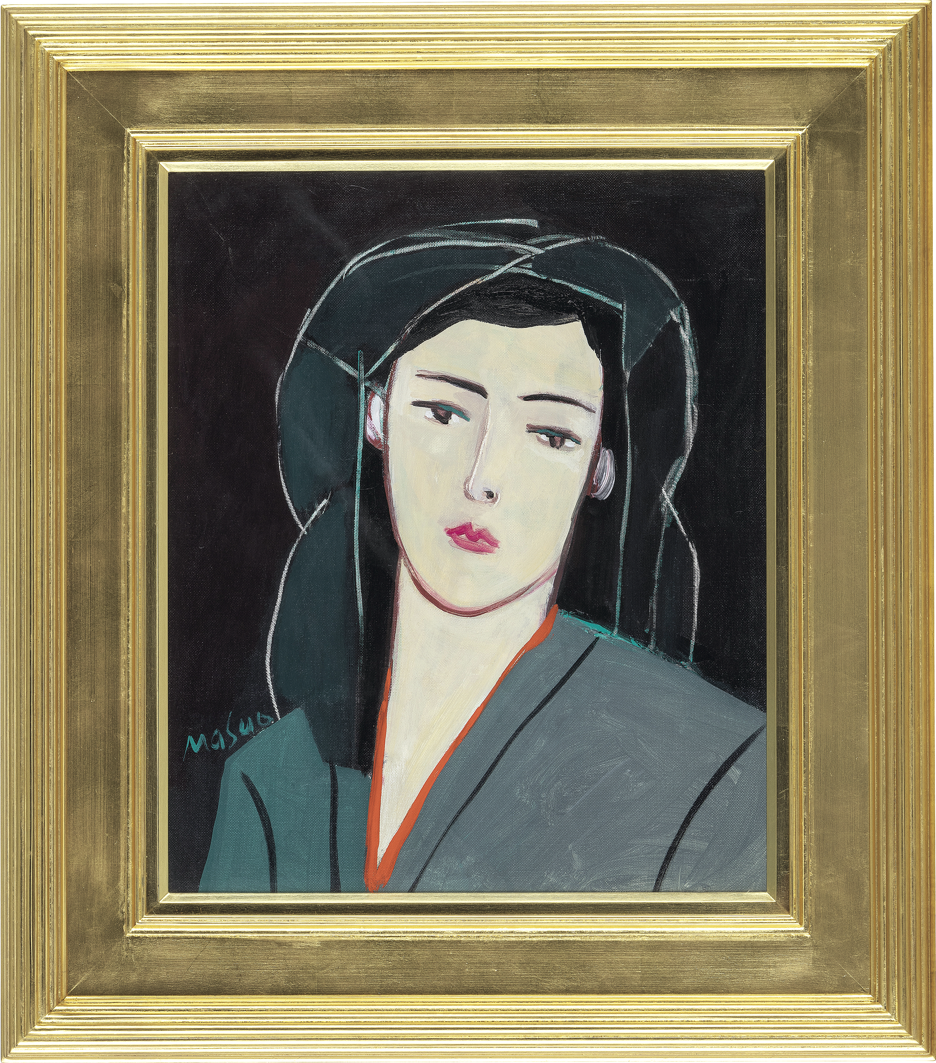 Lot0088】女性像 - 池田 満寿夫 | 第847回 | 株式会社毎日オークション