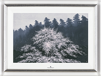 Lot0115】春の宵（陶板画） - 千住 博 | 第858回 | 株式会社毎日