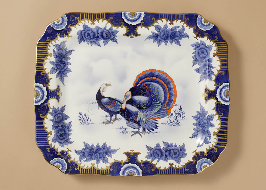 Lot0023】七面鳥文絵皿 - ニッコー | 第5118回 | 株式会社毎日オークション