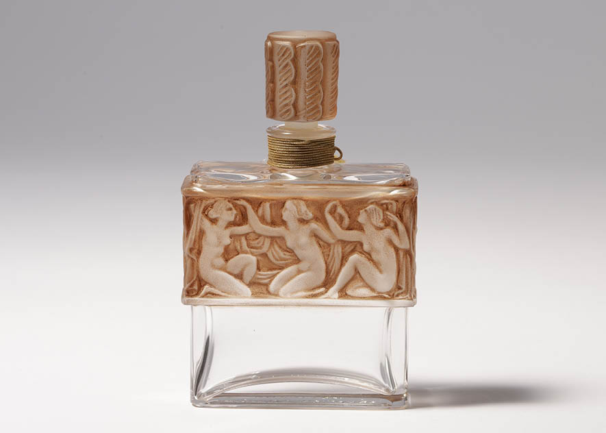 Lot0003】香水瓶：ÎLES D' OR - ラリック社 | 第5118回 | 株式会社毎日