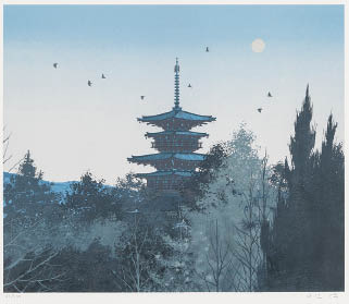 Lot0102】薬師寺 朝の譜 - 千住 博 | 第837回 | 株式会社毎日オークション