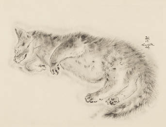 Lot0044】オリバ：「猫の本」より - 藤田 嗣治 | 第837回 | 株式会社