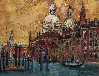 Lot0540】ヴェニス風景 - 児玉 幸雄 | 第837回 | 株式会社毎日オークション