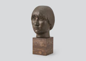 【希少】佐藤忠良　CHURYO SATO モダン彫刻 金属製　オブジェ 置物 希少】佐藤忠良 CHURYO SATO モダン彫刻 金属製 オブジェ 置物 佐藤