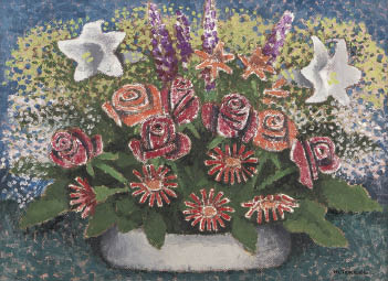 Lot0599】花 - 高田 誠 | 第837回 | 株式会社毎日オークション